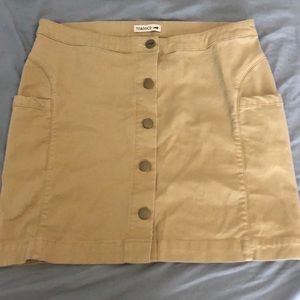 Toad&Co Button up skirt